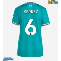 Liverpool Milos Kerkez #6 Tredjedrakt Dame 2025-26 Kortermet